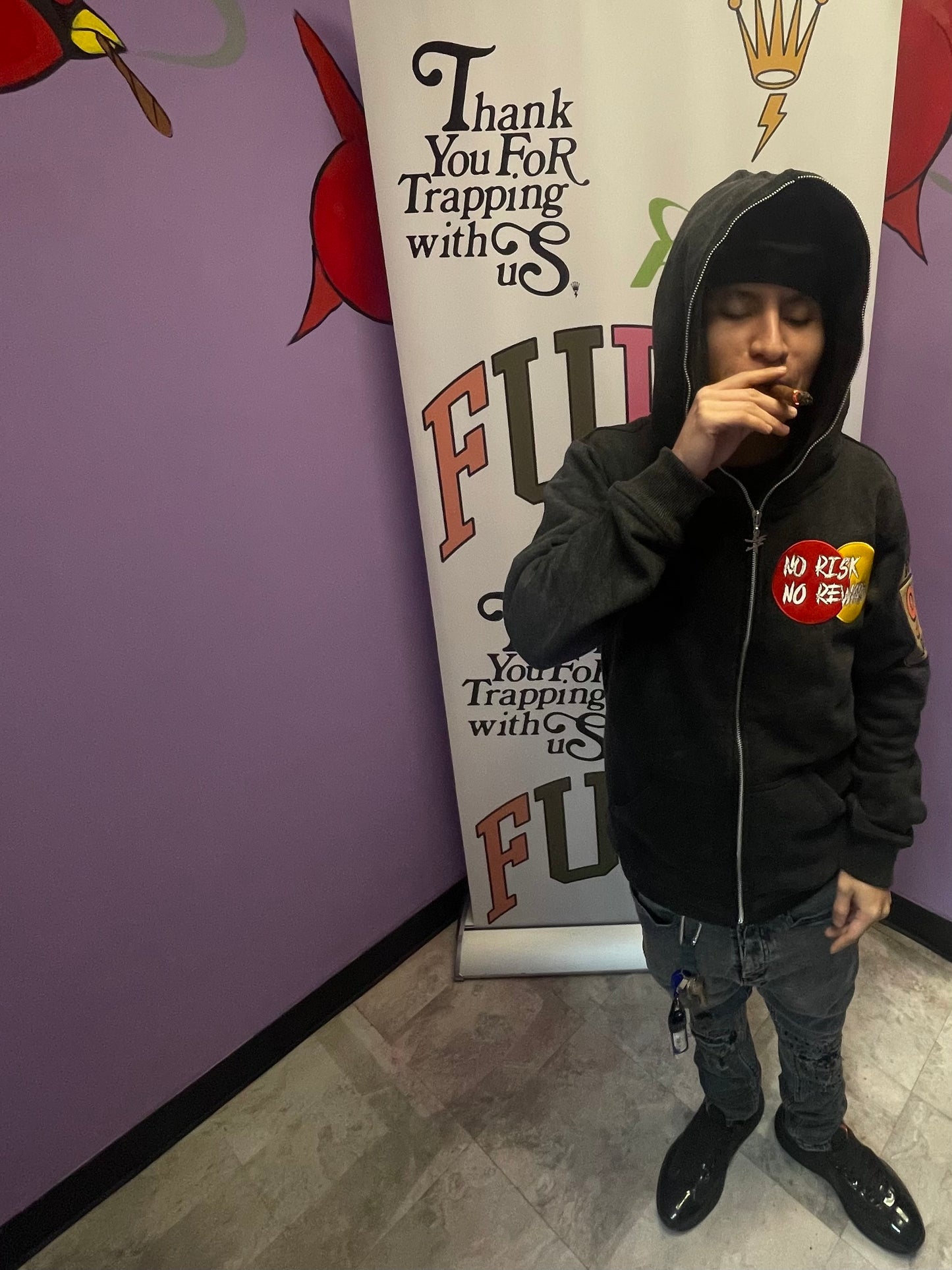 Black Really Rich Hoodie🤑