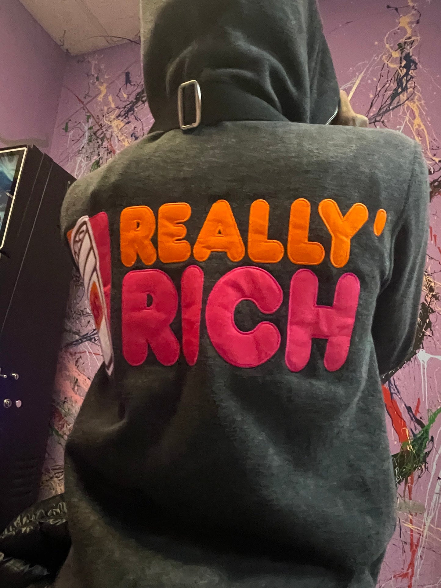 Black Really Rich Hoodie🤑